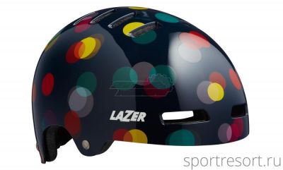 Велошлем детский Lazer JR черный с графикой, размер U BLC2207887878