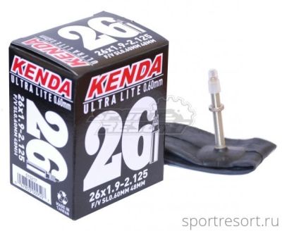 Велокамера Kenda 26x1.9-2.125 F/V Ultra Lite