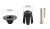 Грипстопы Meroca Alu Black (пара) Грипстопы Meroca Alu Black (пара)