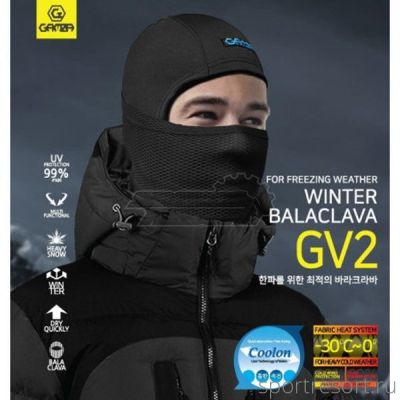 Балаклава Gamza Winter Black GAMZA-GV2