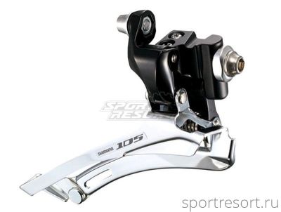 Переключатель передний Shimano 105 FD-5800 (2x11ск, на упор, черный)