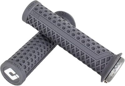 Грипсы ODI VANS серые lock-on и закрытый торец