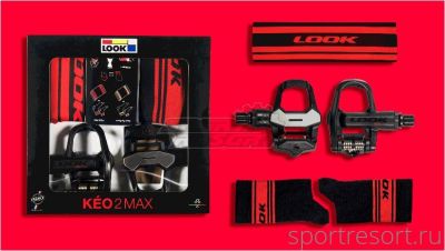 Педали LOOK Keo 2 Max в наборе Pack Pro Team Limited Black/Red, L/XL