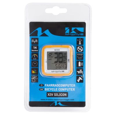 Велокомпьютер M-Wave XIV Silicon Orange 5-244718