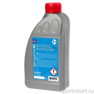 Тормозная жидкость M-Wave DOT 5.1 Brake Liquid 1000 ml