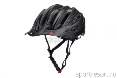 Велосипедный шлем Green Cycle MARVEL черный L (58-61cm) HEL-54-66