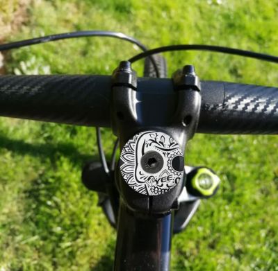 Крышка рулевой колонки ZTTO CNC Cup skull