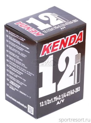 Велокамера Kenda 12x1.75-2.125 (47/62-203)  A/V (прямой ниппель)