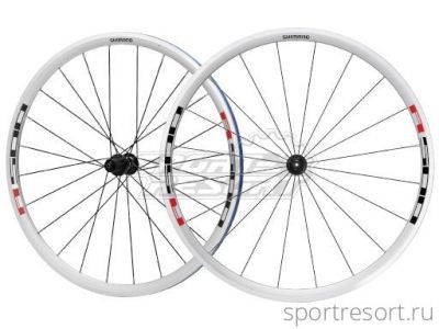 Колеса Shimano WH-R501-30 (пара) белый