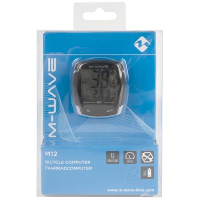 Велокомпьютер M-Wave M12 bicycle computer 244734