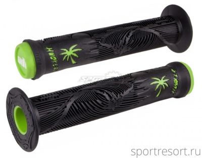 Грипсы ODI Hucker Signature Ed. Black/Green