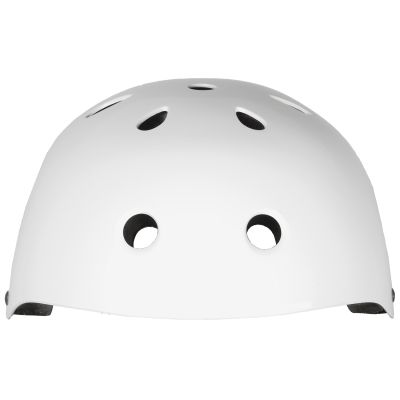 Велошлем M-Wave LAUNCH BMX Helmet glossy white (M 54-58cm) 731183