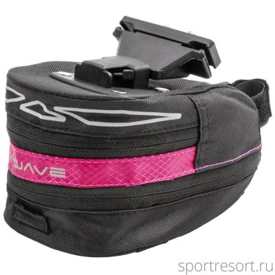 Велосумка под седло M-Wave Tilburg Bag L Black/Pink 5-122488