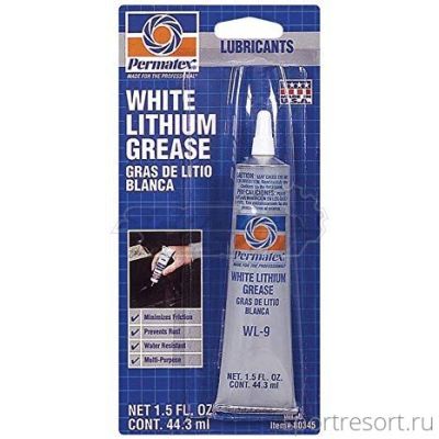Смазка густая Permatex White Lithium Grease 44.3 ml. 80345