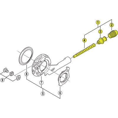 Упор оплетки для переключателя Shimano CJ-8S40