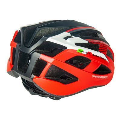 Велосипедный шлем Promend City TK-12H22N BLK/RED (56-62см) TK-12H22NBR-L