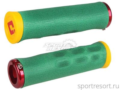 Грипсы ODI Dread D36DLRS-R Green/Red