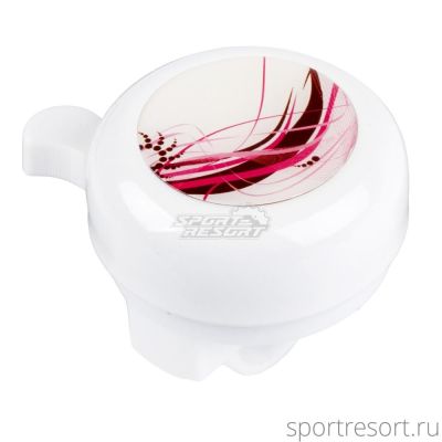 Звонок M-Wave White Fancy bicycle bell Bella 3D 420124