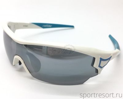 Велосипедные очки Catlike D'Lux White/Blue 615007