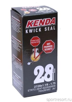 Велокамера Kenda 28 700x28-45C (28/47-622/630/635) A/V Антипрокол