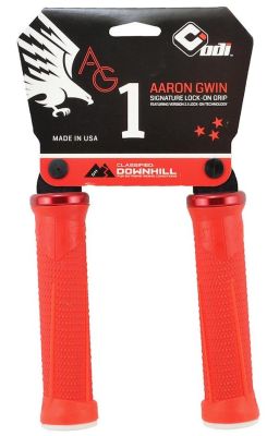 Грипсы ODI AG-1 Aaron Gwin V2.1 Fire Red