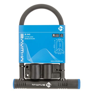 Велозамок M-Wave B 245 shackle U-Lock с ключом 5-234010