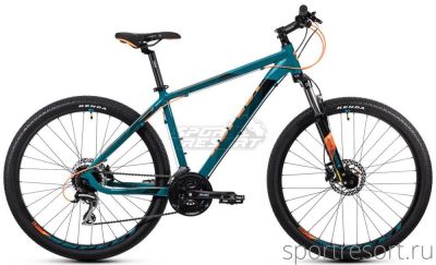 Велосипед Aspect Stimul 27.5" (2021) 18" морская волна Stimul-27.5-2021-18" blue-orange