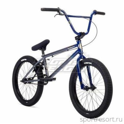 Велосипед BMX Stolen Stereo 2 20" blue/gray fade 2019 21" Stolen Stereo 2 20" blue/gray