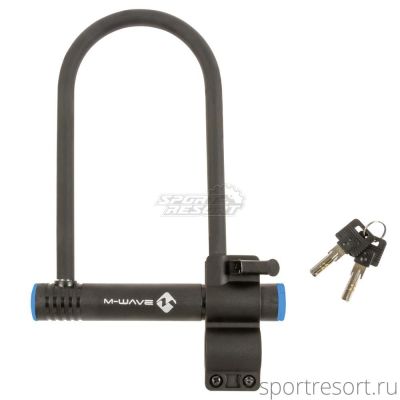Велозамок M-Wave B 245 shackle U-Lock с ключом 5-234010