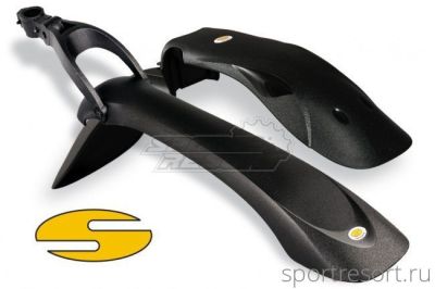 Крылья SIMPLA Hammer SDE Set 24"-28" Black S10